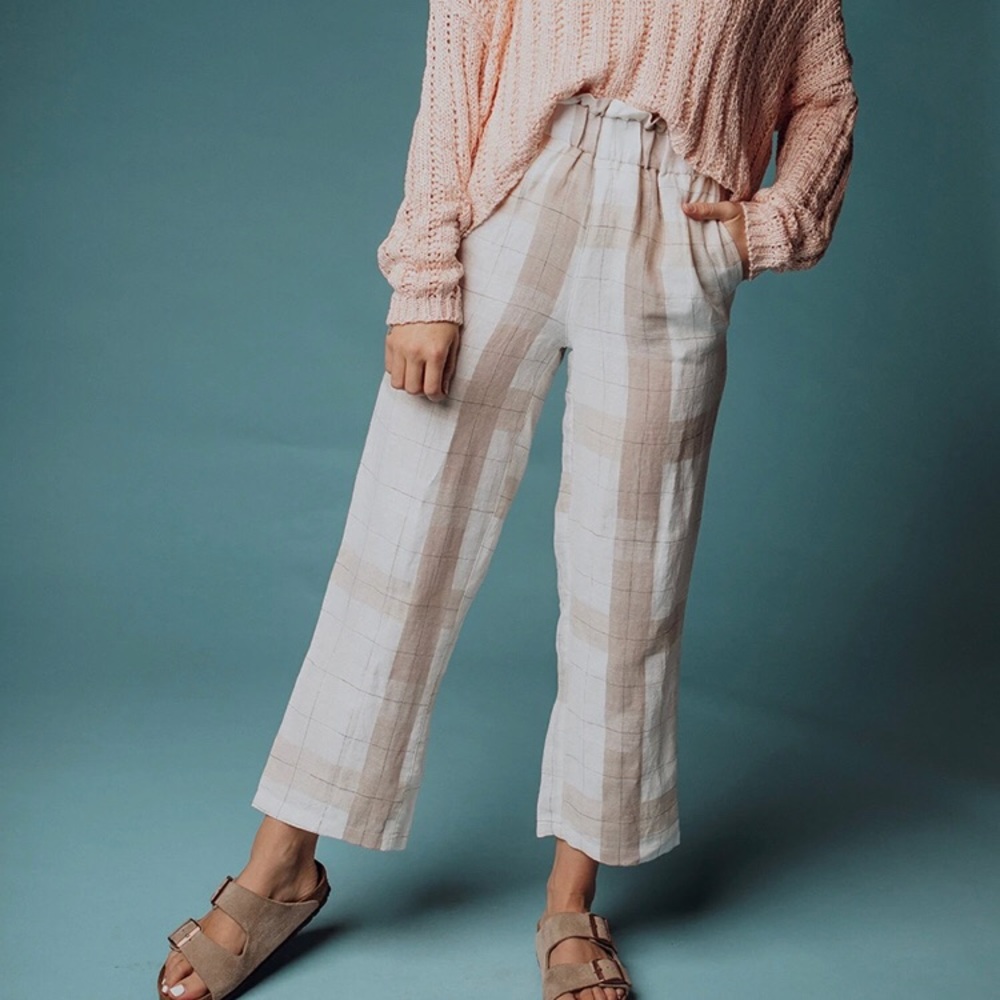 Speak Now Plaid Trousers